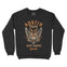 Austin Crewneck in Black - front view