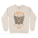 Austin Tigerfly Crewneck in Natural - front view