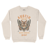 Austin Tigerfly Crewneck in Natural - front view