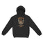Austin Hoodie in Black - front view