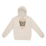 Austin Tigerfly Hoodie in Natural - front view