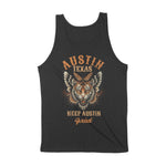 Austin Tank Top in Black - back view