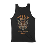 Austin Tigerfly Tank Top Black back