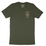 Austin Tigerfly T-Shirt Military Green front
