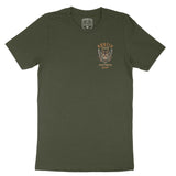 Austin Tigerfly T-Shirt Military Green front