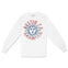 Austin Longsleeve in White - front view