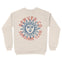 Denver Crewneck in Natural - back view