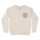 Denver Sun Man Crewneck in Natural - front view