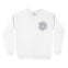 Denver Crewneck in White - front view