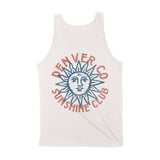Denver Sun Man Tank Top in Vintage - back view