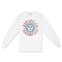 Denver Longsleeve in White - front view