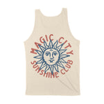 Miami Sun Man Tank Top Natural back