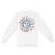 Miami Longsleeve in White - front view