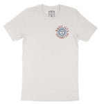 Miami Sun Man T-Shirt Vintage White front