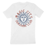 Miami Sun Man T-Shirt White back