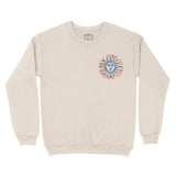 New York Sun Man Crewneck in Natural - front view