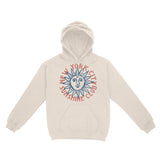 New York Hoodie in Natural - front view