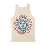 New York Sun Man Tank Top Natural back