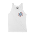 New York Sun Man Tank Top White front