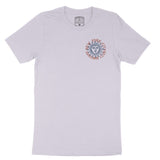 New York Sun Man T-Shirt Lavender_Dust front