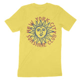 New York Sun Man T-Shirt Maize_Yellow back
