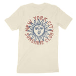 New York Sun Man T-Shirt Natural back