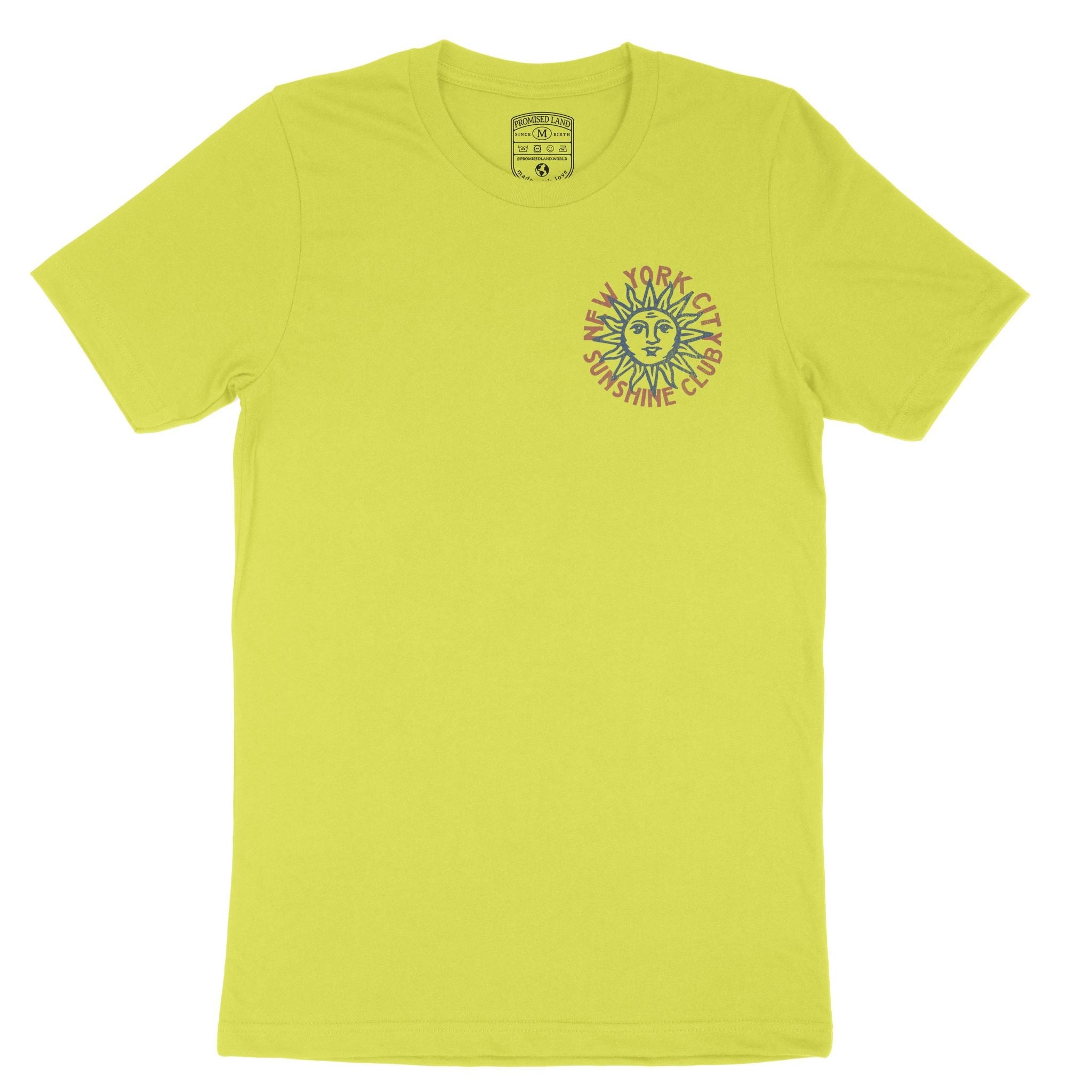 New York Sun Man T-Shirt Strobe front