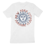 New York Sun Man T-Shirt White back