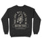Austin Crewneck in Black - back view