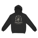 Denver Hoodie in Black - front view