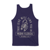 Miami Scorpion Love Tank Top Navy back