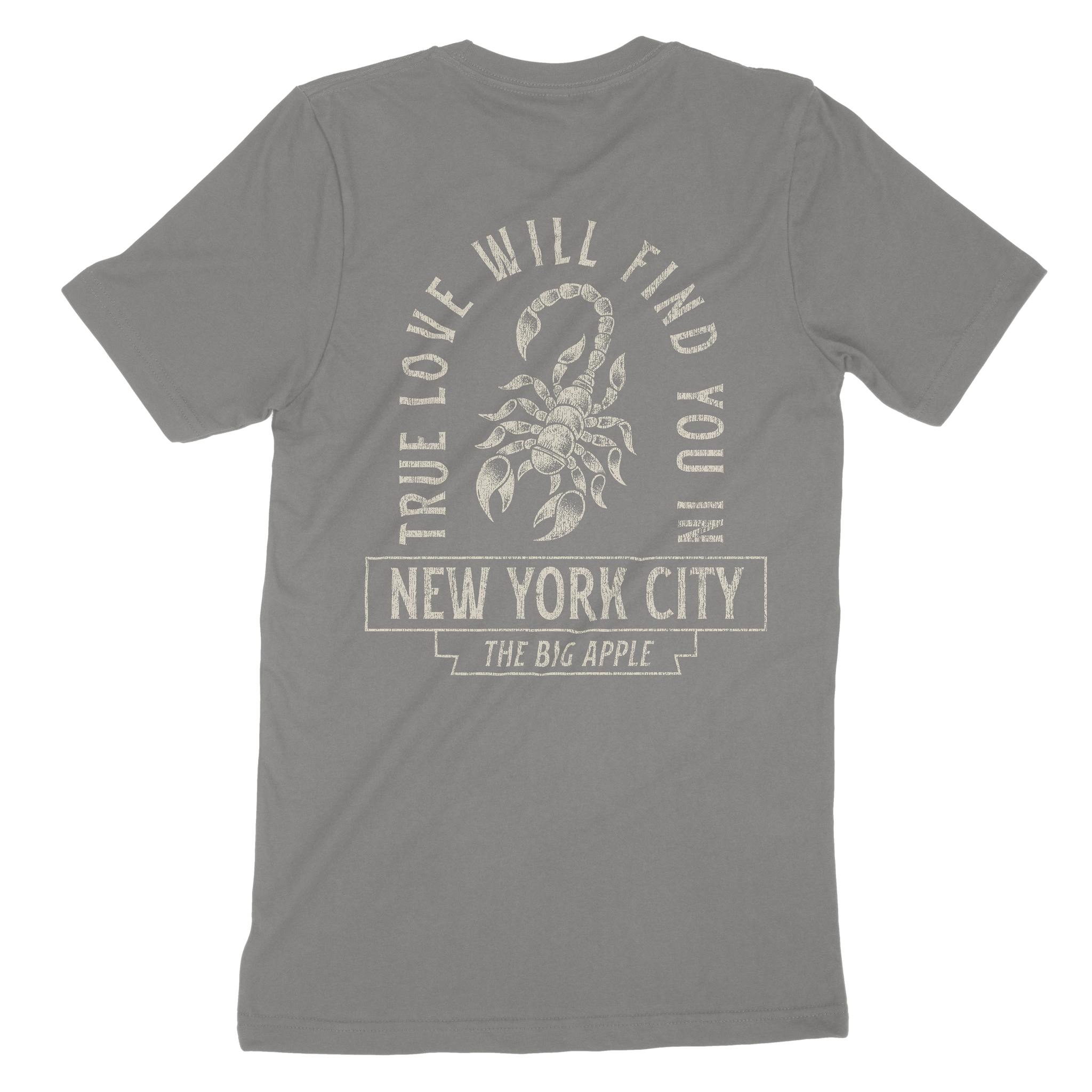 New York Scorpion Love T-Shirt Purple_Storm back