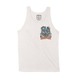 Asbury Park UFO Biker Tank Top in Vintage - front view