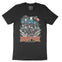Asbury Park UFO Biker T-Shirt in Black - front view