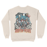 Austin Crewneck in Natural - back view
