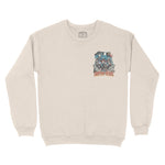 Austin UFO Biker Crewneck in Natural - front view