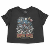 Austin Ufo Cropped Tee Black front