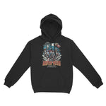 Austin Hoodie in Black - front view