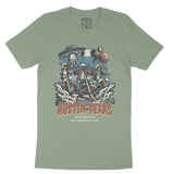 Austin Ufo T-Shirt Sage front