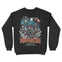 Denver Crewneck in Black - back view