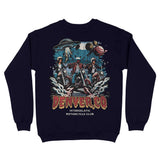 Denver Ufo Crewneck Navy back