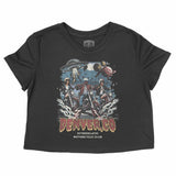 Denver Ufo Cropped Tee Black front