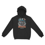 Denver Hoodie in Black - front view