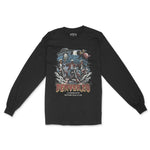 Denver UFO Biker Longsleeve in Black - front view