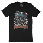 Denver Ufo T-Shirt Vintage Black front