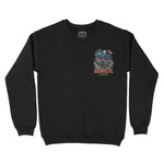 Miami Ufo Crewneck Black front