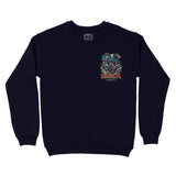 Miami Ufo Crewneck Navy front