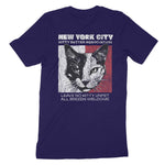 New York Kitten Club 2 T-Shirt Team Navy back