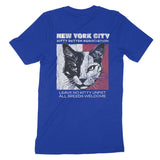 New York Kitten Club 2 T-Shirt True Royal back