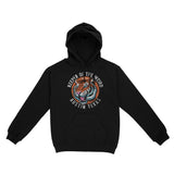 Austin Tiger Dude Hoodie Black front